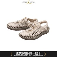 (日本平行進口)KEEN-Keen（女子）独特嘅Uneek 1018698裤带凉鞋女鞋靴