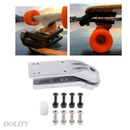 [DOLITY] Surfskate Truck Skateboard Surf Rail Adapter Longboard Refit Trucks
