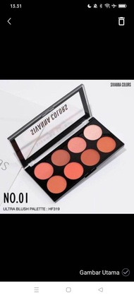 SIVANNA COLOR BLUSH ON PALLETE / SIVANNA COLOR Eyeshadow