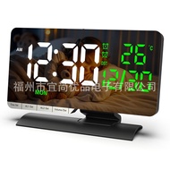 Cross-Border Alarm Clock Perpetual Calendar Electronic Clock Daylight Saving Time Weekly Table Clock