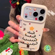 Cute Christmas Tree Phone Case For Vivo Y39 Y38 Y37 Pro Y36 Y58 Y56 Y55 Y78 Plus Y77 Y77E Y76S Y75 Y