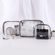 Muji Large Capacity Transparent Cosmetic Bag Travel Portable Waterproof Ins Internet Celebrity Cosme