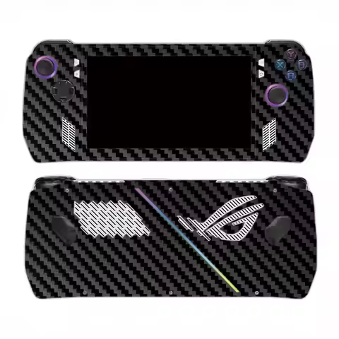 Carbon fiber skin Sticker Decal For Asus ROG Ally Scratch-Proof Protective Skin For ROG Ally Colorfu