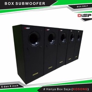 Wtb04 Box Subwoofer Model Psw 500 Bazooka 8 &amp; 6 Inch Terbaru