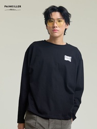 (PAINKILLER) HEART BEAT LS TEE / เสื้อยืด เสื้อแขนยาว เสื้อผ้าผู้ชาย แฟชั่นผู้ชาย เพนคิลเลอร์ / Fash