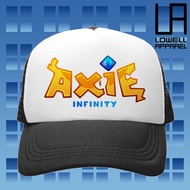 Axie Infinity Game Logo Baseball Mesh Cap - Gamer Trucker Hat - Sublimation Print