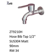 Zyta ZT9210H Hose Bib Tap 1/2 SUS304 Matt 90mm
