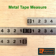 0.5m 1m 2m 3m High Precision Tape Measure Metric Metal Scale Ruler Stick Adhesive Wood Plastic Lekat