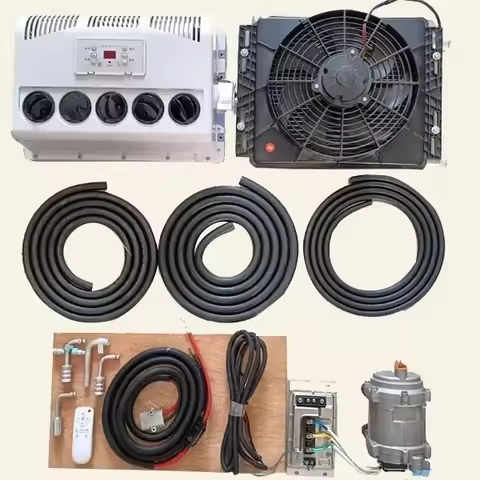 New Truck Independent Parking Air Conditioning 24V Refrigeration Variable Frequency Truck Excavator