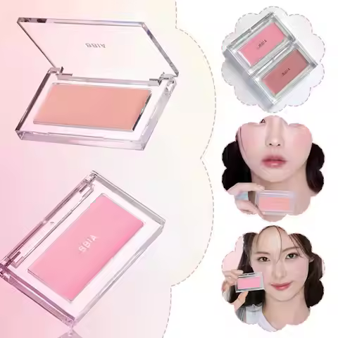 Natural Lasting Matte Facial Monochrome Blush Original Korea Bbia Ready To Wear Downy Cheek Downy Pe