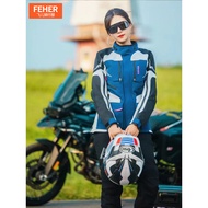 FEHER FEHER Rally Jersey Motorcycle Cycling Jersey Women's Motorcycle Shock-resistant Waterproof Lon
