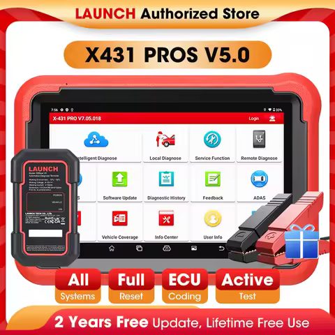 LAUNCH X431 PROS V 5.0 Diagnostic Tools OBD2 Scanner Diagnost Auto Automotive Tool Car Scan Autoscan