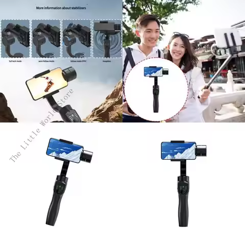 C1FD Stabilizer Handheld Stand Face Tracking for Live Streaming Vlog Vertical Horizontal Stabilizer