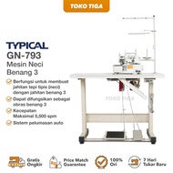 MESIN NECI TYPICAL GN793 / GN 793 - NECI 3 BENANG INDUSTRIAL GARMEN
