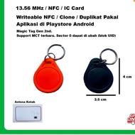 RFID Keyfob 13.56 Mhz 1K NFC Rewritable UID Android Rewritable Clone Copy Card