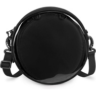STEAMEDBUN Circle Ita Bag Round Crossbody Bag Ita Purse Pin Display Bag with Insert