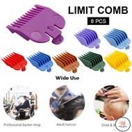 FS 3/8/10Pcs Clip Cutting Guide Comb Professional Clipper Guard Trimmers Hair Clipper Limit Comb Rep