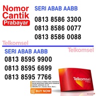Nomor Cantik Telkomsel Simpati 0813 8586 AABB - 0813 8595 AABB