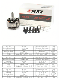 EMAX| มอเตอร์ไร้แปรงถ่านสำหรับแข่งรถ รุ่น 2207 1700KV
