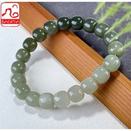 Baceda Natural Crystal hetian jade bracelet can nourish the body and improve immunity with certifica