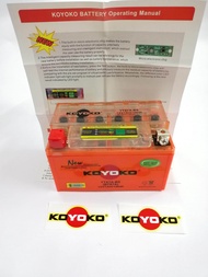 ( 100% ORIGINAL / JULY 2019*NEW* ) KOYOKO NANOGEL G2 MAINTENANCE FREE BATTERY [ YTX7A - BS] 12V7AH/10HR