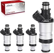 AISHAN 6PCS Fuel Injectors 1 Hole Compatible with Acura CL 1998, for Honda Civic 1999 2000, Accord 1