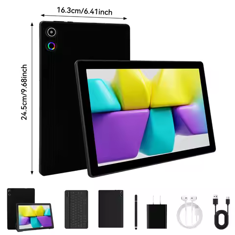 2026 Best New KB10L 10.1 Inch HD Tablet PC Android16‑Go 5‑Core A333 CPU 24GB(3GB+21GB Virtual RAM) 6