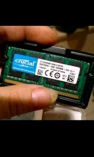 〔▔へ ▔  «凸»♥ 全新 ♥ Micron  美光 Crucial  DDR3L－1600 8GB  低電壓筆電記憶體