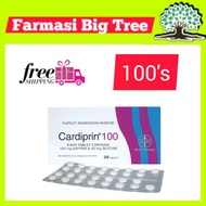 Cardiprin 100 tablets (each tablet contains 100mg Aspirin & 45mg Glycine)
