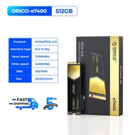 7400 MB/s SSD NVMe 2280 M.2 4TB 2TB 1TB สถานะของแข็งภายใน M2ฮาร์ดดิสก์ PCIe 4.0X4 2280 SSD ไดรฟ์สำหร