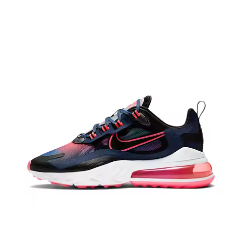Nike Air Max 270 Running Shoes Women's Low Top Blue Pink CK6929-400