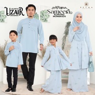 NEW ARRIVAL | FAMILY SET SEDONDON | KURUNG SAMEERA & KURTA UZAIR | BABY & ASH BLUE | KURUNG SULAM | 