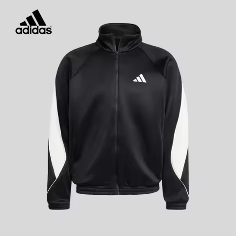 26 New Adidas Adidas Men's Jacket Sports Casual Stand-Up Jacket JN1821