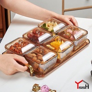YSSH Fruit tray, Serving tray，Food tray ，Cookies container，Candy tray，Kuih raya container，Dinner plate