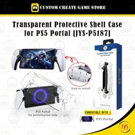 JYS PS Portal Crystal Case Playstation Portal Crystal Case Transparent Protective Shell Case for PS5
