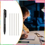 [WishshopeelqMY] Pen Style Eraser Eraser Pen Mechanical Dry Erase with 5Pcs Refills Retractable for 