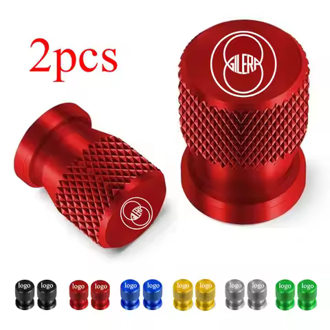 For Gilera GP800 Gp 800 Fuoco Nexus 500 Runner 50 125 200 2PCS Motorcycle Wheel Tire Valve Caps