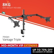 PRISM+ Vantage Triple Monitor VESA Monitor Arm