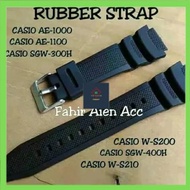 STRAP CASIO W-S200 WS200H WS 200 WATCHTALI CASIO W-S200H WATCHTALI FREE PEN