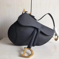 Dior saddlebag Saddle Bag Palm Grain Calfskin Handbag 25 *