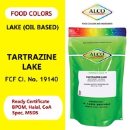 TARTRAZINE LAKE CI 19140 Yellow Oil Base Based Soluble ALCO 250 gr Single Color