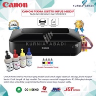 READY ~ PRINTER CANON PIXMA IX6770 PRINT ONLY A3 INFUS TABUNG BENING