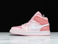 Air Jordan CW5379-600 - AIR JORDAN 1 MID DIGITAL PINK-WHITE-PINK FOAM-SAIL - WOMAN 36-40 波鞋 籃球鞋 板鞋