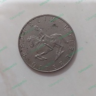 Uang Koin Austria 5 Schilling Shillings Pra Euro Tahun 1973