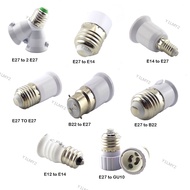 5pcs E27 GU10 G9 B22 E14 E12 Converter Led Lamp Bulb Base Conversion Holder E27 to E14 Socket Adapte