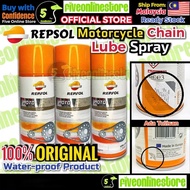 REPSOL Heavy Duty Chain Lube 400ml ORIGINAL 1 Bottle Maintenance Kit Bicycle Motorcycle Spray Rantai