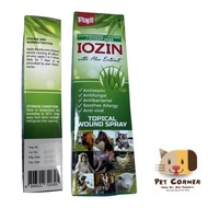 IOZIN WOUND SPRAY 120ML FOR DOGS " NEW PACKAGE"