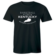 New Arrival Basketball 1792 Kentucky Bourbon Bluegras Vintage Ky Souvenir Men'S T-Shirt Loose Tee