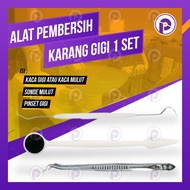 Dental Dental Plaque Probe Tweezers 1 Set