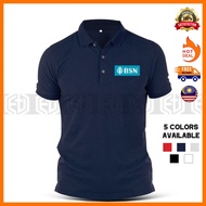BSN / Bank / Sulam Company Corporate / Embroidery / Team / Event / Function / Group Baju Polo T Shirt Shirts Pakaian Tee